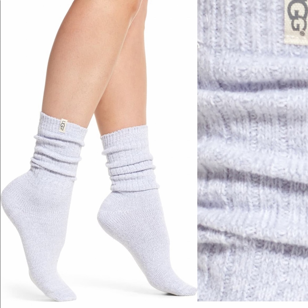 Ugg ribbed crew socks NWT
